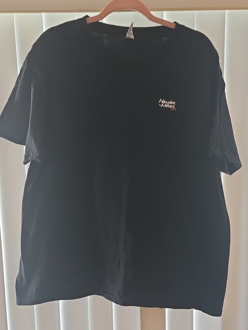 Maniac Mike's Black Short-Sleeve Tee